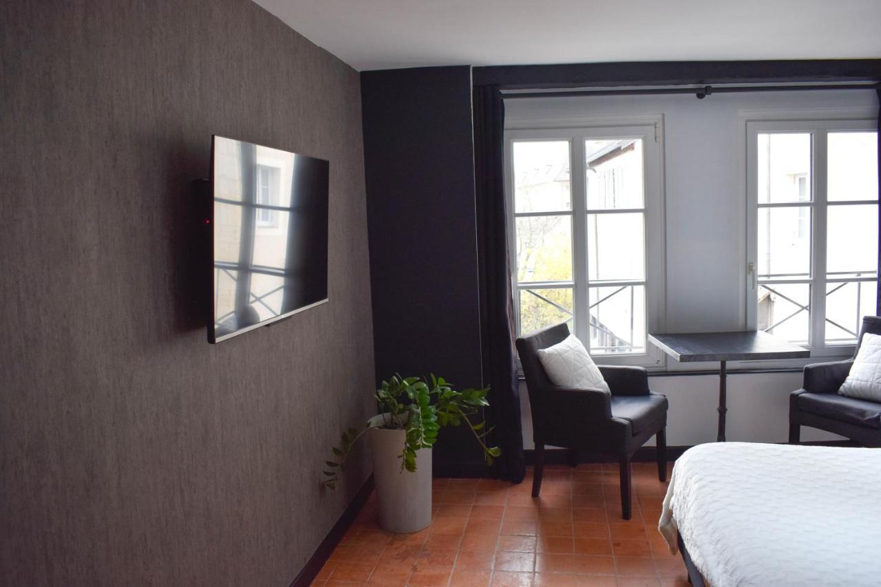 Studio Au Moulin " Design Noir " Vue Unique Dole Dış mekan fotoğraf